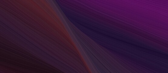 creative curved speed lines background or backdrop with very dark violet, very dark magenta and very dark pink colors. can be used as graphic background element