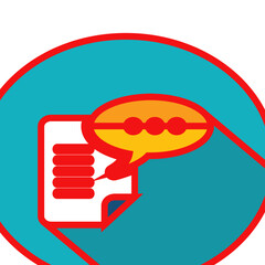 hand holding a light bulb