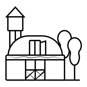 recommend clip art: Farm Icon - Illustration photo vector