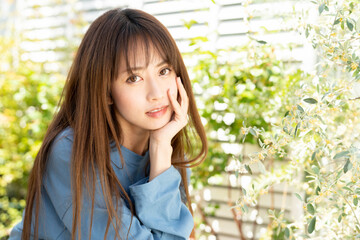 Fototapeta premium 美しい女性