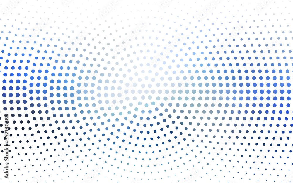 Canvas Prints light blue, green vector template with circles.