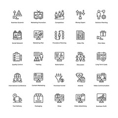 Business and Financial Icons Vector 11