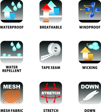set of vector icons