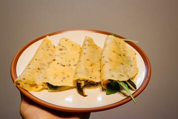 Mexican corn flour scones - tortillas