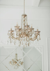 Modern crystal chandelier