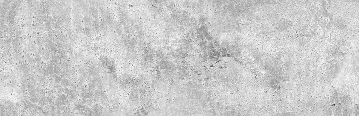 Empty black and white corrosion and oxidized background, panorama, banner. Grunge rusted metal texture. Worn metallic iron wall.