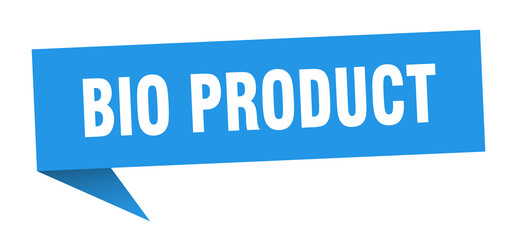 bio product banner. bio product speech bubble. bio product sign