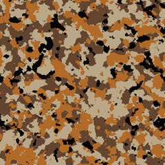 Army desert camouflage pattern background.