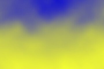 Abstract gradient color blue and yellow for background design.