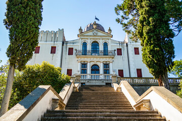 View on the Villa Selvatico in Battaglia Terme, Veneto - Italy