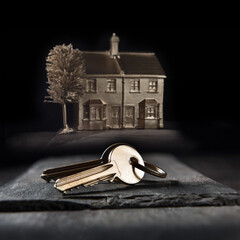 Gold House Keys