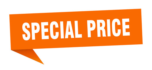 special price banner. special price speech bubble. special price sign