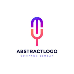 Fototapeta premium YT monogram Logo Lettering composition graphic symbol template for business company