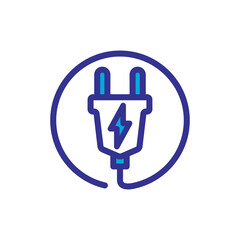 plug icon vector illustration
