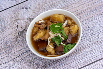 Thai-Chinese Food Mixed Dishes 