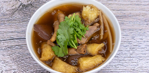 Thai-Chinese Food Mixed Dishes 