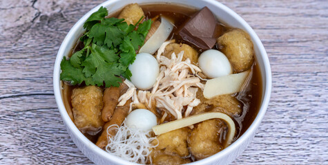 Thai-Chinese Food Mixed Dishes 