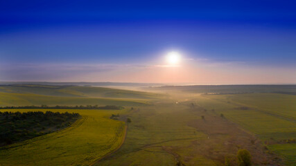 Obraz premium Dawn in the desert.