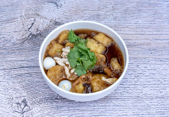 Thai-Chinese Food Mixed Dishes 
