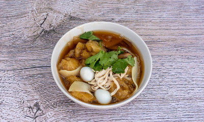 Thai-Chinese Food Mixed Dishes 