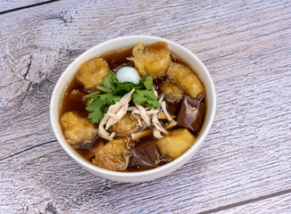 Thai-Chinese Food Mixed Dishes 