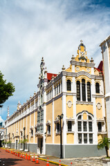 Fototapeta na wymiar Palacio Bolivar in Casco Viejo, Panama City
