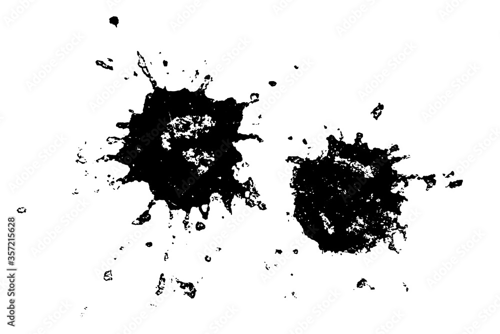 Poster abstract realistic watercolor blots. artistic vector design elements with splashes. vector illustrat