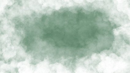 Soft and fleecy cloudy sky illustration with an oval space for copy reserved in the center. 