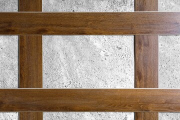 laminate flooring planks frame variations on concrete floor background