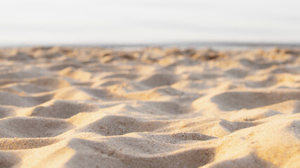 Sandy seashore
