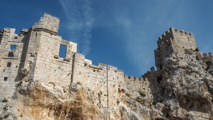 Fortress in andalusian town - Spain - rural tourism