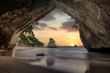 Wall murals Cathedral Cove New Zealand views