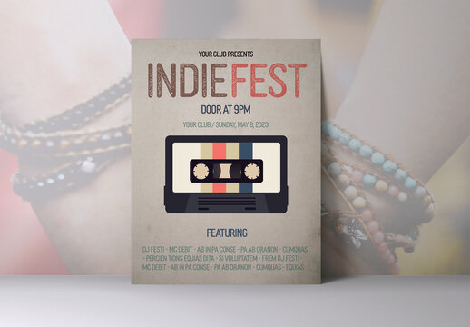 Indie Fest Flyer Layout