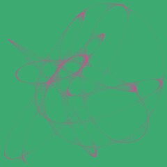 Colorful line art. computer generated artistic construct, generative design