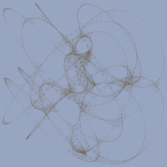 Colorful line art. computer generated artistic construct, generative design