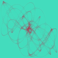 Colorful line art. computer generated artistic construct, generative design