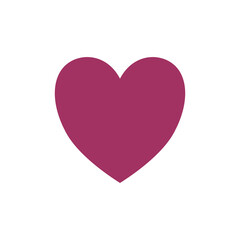 Pink vintage design Heart, on white