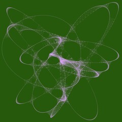 Colorful line art. computer generated artistic construct, generative design