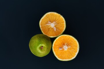 Sweet lime fruit slice