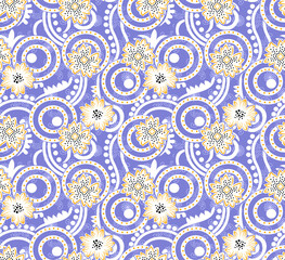 Renaissance Period Inspired Square Ornament Background Pattern. one color background.