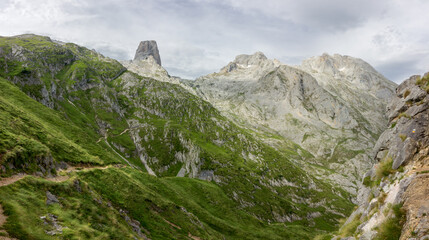 Naranjo de Bulnes mountain in Asturias (Spain)