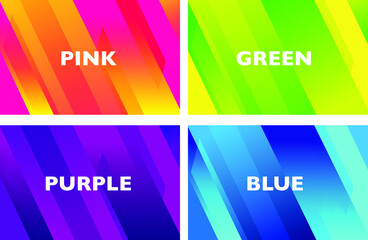 Background lines blue pink purple green
