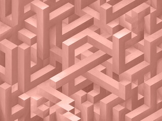 Isometric Series inspired by Pantone 2020 Color of the Year: Classic Blue