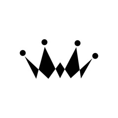 crown illustration icon logo vector design