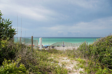 View of One of the Beaches Along Florida's Emerald Coast