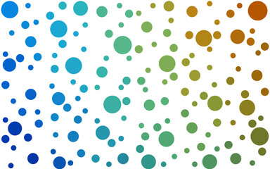 Dark Multicolor vector  backdrop with dots.