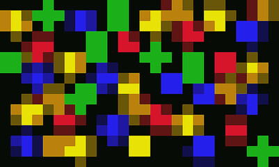 abstract background with colorful squares