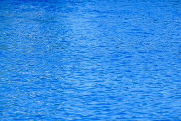 Fototapeta premium Blue water surface for background