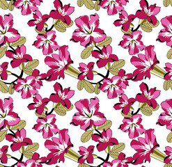 abstract flower pattern with colorful background for multi purpo