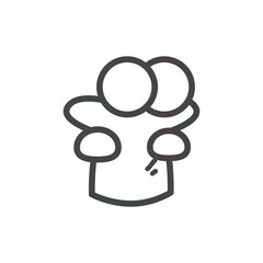 Avatars persons friends hugging line style icon vector design